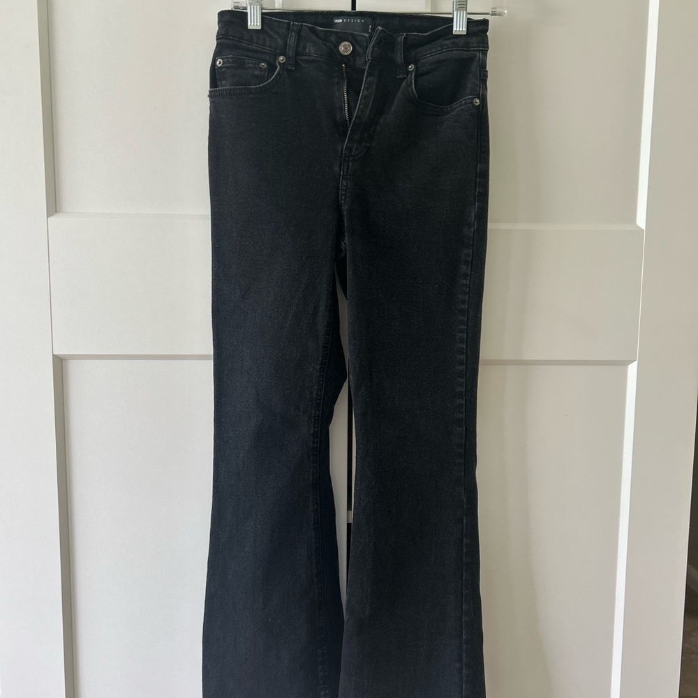 ASOS Black Boot Cut Jeans with Classic Stretch